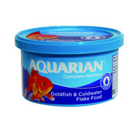 Aquarian Goldfish & Coldwater Flake Food 25g x 12