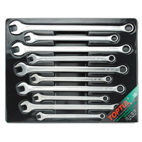 10pc XL Combination Spanner Set Tray 10-19mm