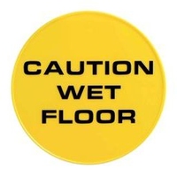 SAFETY SIGN ROUND WET FLOOR