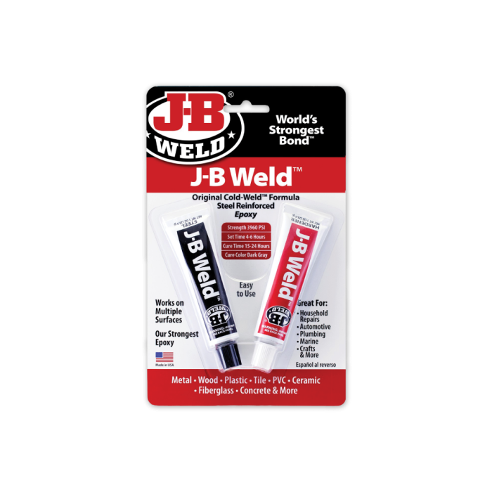 J-B Weld Original Cold-Weld Steel Epoxy