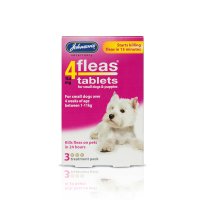 Johnsons 4Fleas Tablets Puppy Treatment VMD