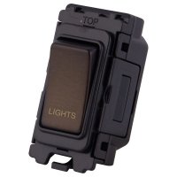 Dark Bronze 20 Grid Module - LIGHTS - 3060-050LT