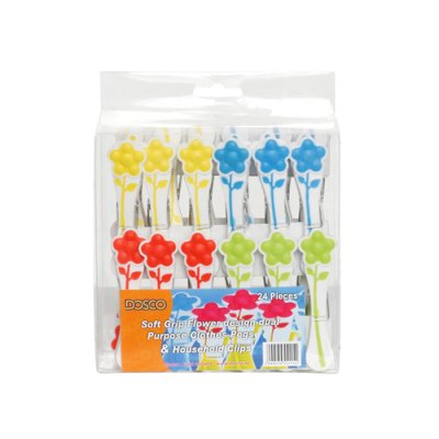 Dosco Flower Clothers Pegs - 24pk