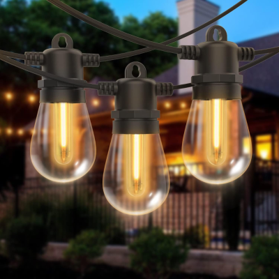 POWERTECH 10M FESTOON PARTY LIGHT SET C/W 2200K LAMPS | PH10PLS