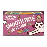 Lilys Kitchen Cat Tray Multipack Smooth Pate Selection 4x8x85g