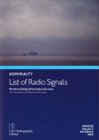 ADMIRALTY List of Radio Signals - NP283(2) Maritime Safety Information Services Vol. 3 Pt. 2
