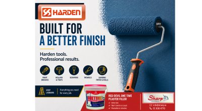 Complete Decorating Solutions from Harden – Now Available from Sharp Distributors