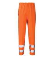 Rhodium Waterproof PU Trousers Hi-Vis Orange (GORT)