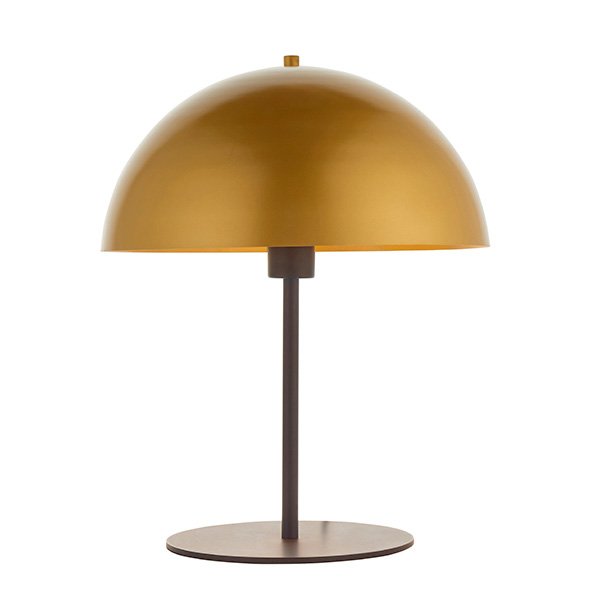 Endon Gold And Bronze Painted Dome Table Light