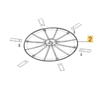 GGP / STIGA - RAZOR BLADE DISC [ Ø260mm ]