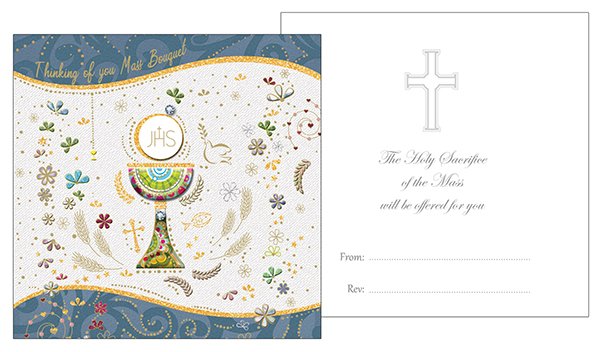 Card/Thinking of You Mass Bouquet/3 Dimensional   (23840)