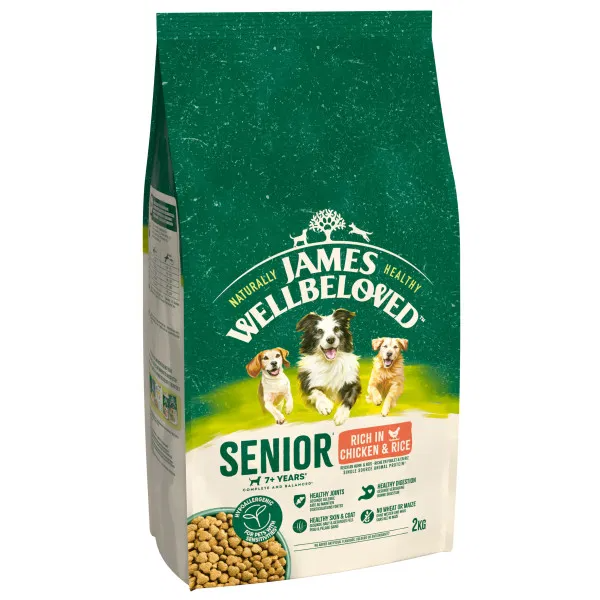 James Wellbeloved Dog Senior Rich in Chicken & Rice 2kg