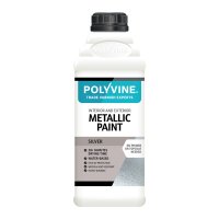 Polyvine Metallic Paint Silver