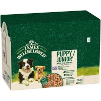 * James Wellbeloved Puppy Pouch Lamb & Chicken 90g 12pk x 1