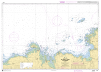 French Chart - 7151 De l'anse de Kernic &agrave; l'&icirc;le Grande