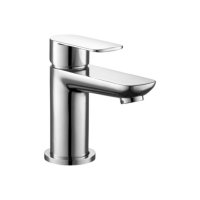Tucker French Bursea Mono Basin Mixer Tap Chrome with Click Waste Chrome
