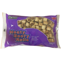 Pointer Dog Meaty Beefy Rolls 4x1.5kg