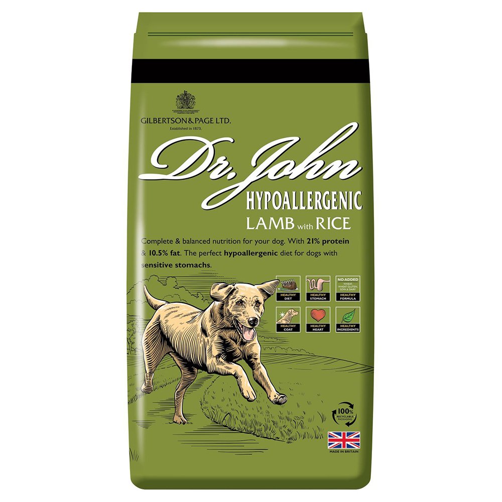 Dr Johns Hypo-Allergenic with Lamb 12.5kg