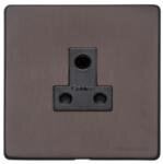 Verona Matt Bronze 5 Amp 3 Pin Socket
