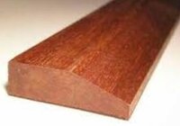 Mahogany Half Saddle 100mm x 1 Metre - 20mm Standard Threshold