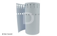 16cm WHITE LOOP LOCK LABELS