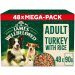 James Wellbeloved Adult Turkey with Rice in Gravy Pouch 48x90g