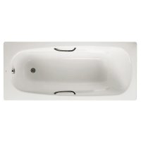 ROCA CARLA 1600x700 TWIN GRIP BATH 2375L3000 WHITE