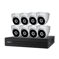 EZ Cooper CVI 2MP 8 Camera CCTV Kit