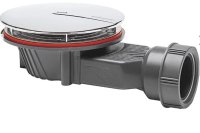 WIRQUIN SLIM+ EXTRA FLAT SHOWER WASTE CHROME