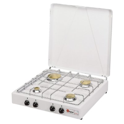 4-vlams komfoor - aardgas 20/25 mbar