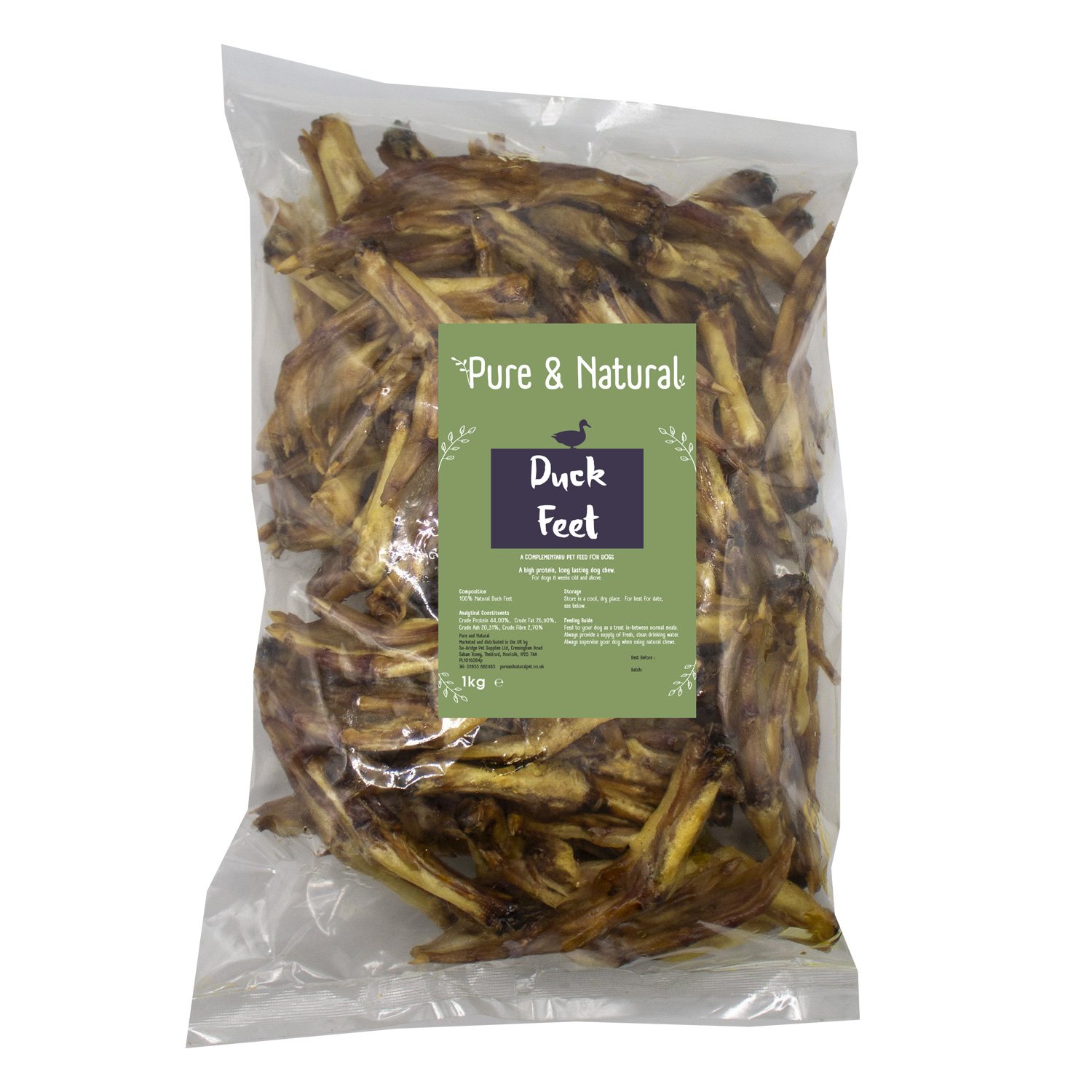 Pure & Natural Duck Feet