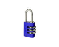 Federal Padlock 20mm Purple Aluminium combination