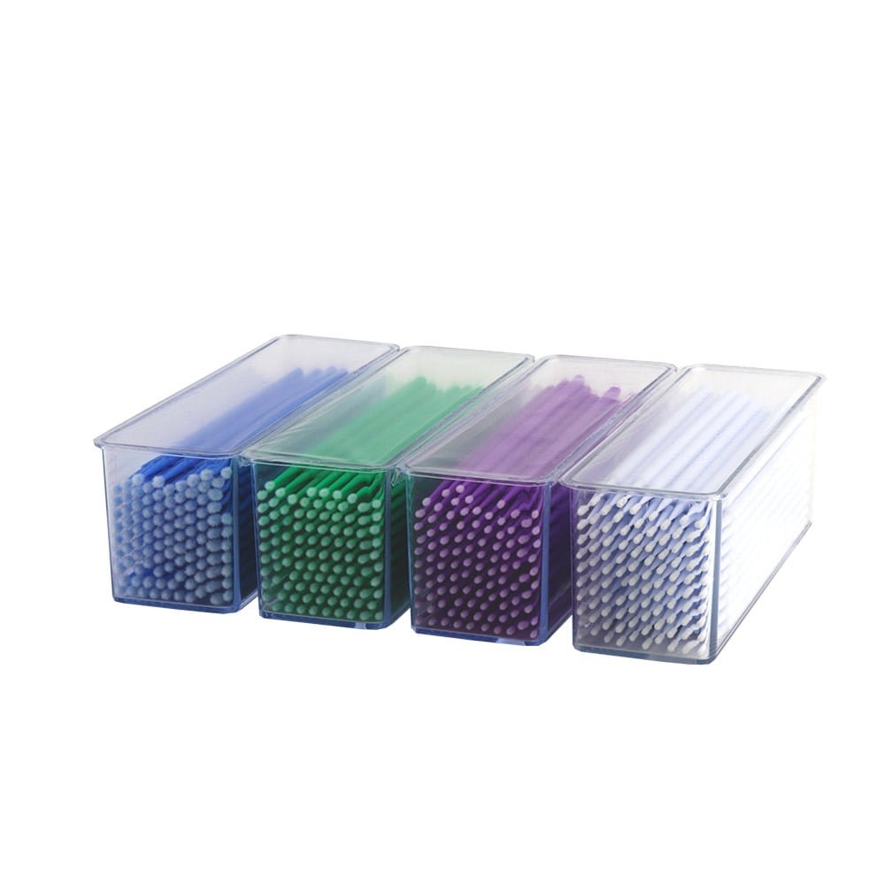 Premium Plus Micro Applicators Dispenser Pack - 4 x 100pk Green / Fine - DMI Dental Consumables Ireland - Next Day Delivery