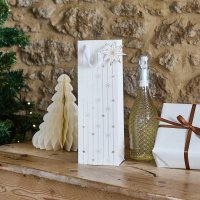 Gold Star Bottle Gift Bag