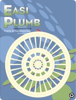 Easi Plumb White Waste Outlet Grid / Hair Trap