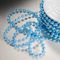 Pearls On Reel Blue - 5mm x 10m