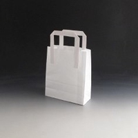 Small white paper bag