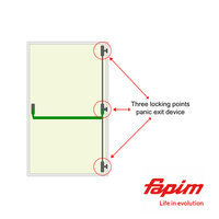 ALUMINIUM SIDE LATCH PANIC BOLT