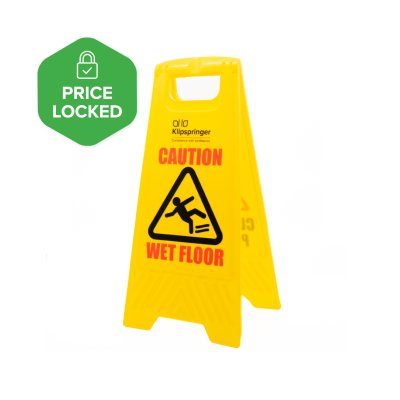 &lsquo;Wet Floor&rsquo; Warning Sign