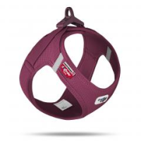 Curli Vest Dog Harness Clasp Air-Mesh Ruby Large