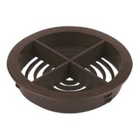 Circular Soffit Vent 70mm Brown