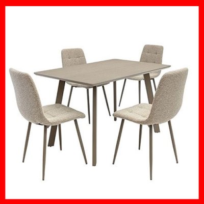 Moderna Dining Table & 4 Chairs