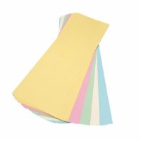 Flash Cards - Coloured 12" x 4" - 50pk