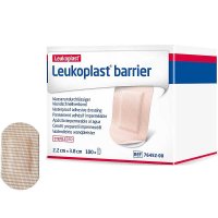 LEUKOPLAST BARRIER WATERPROOF PLASTERS 3.8 X 2.2CM BOX 100