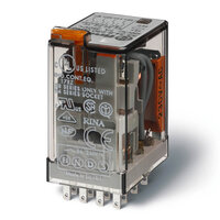Finder 55.34.8.024.0040 14 Pin 4CO (4PDT) 7A 24V AC Plug In Relay 553480240040