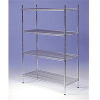 Racking Chrome 3 Tier 1000mm x 400mm x 1650mm