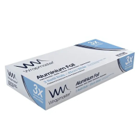 Wrapmaster Aluminium Foil Refills, 45cm x 90m, Box of 3