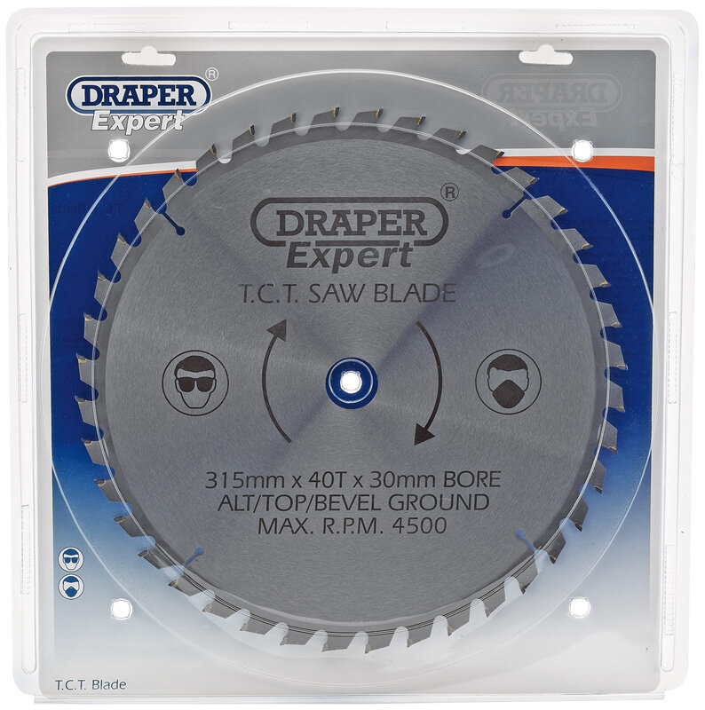 Draper Circular Saw Blade 315mm 40 