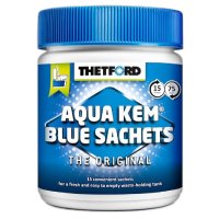 Thetford Aqua Kem Blue Sachets (Box of 6 Cans of 15)
