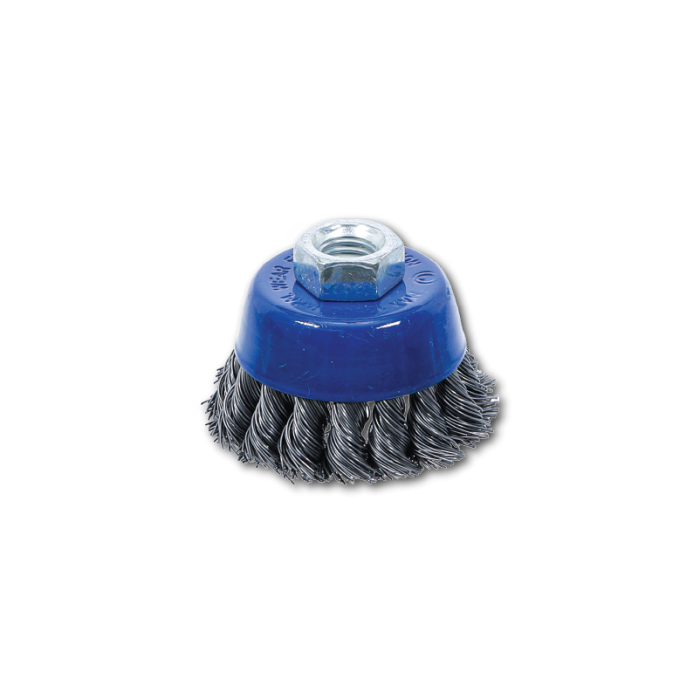 Knotted Wire Cup Brush M14 x 2.0